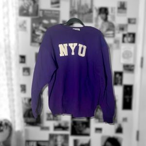 NYU CHAMPION CREWNECK💜